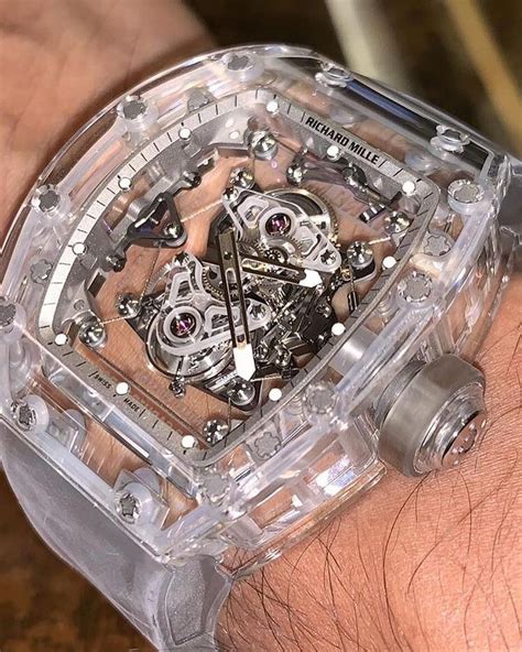 richard mille sapphire crystal price|Richard Mille watch skeleton.